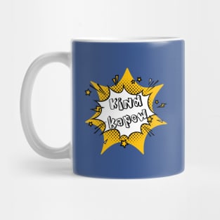 Kind Kapow Comic Book Style Kindness Mug